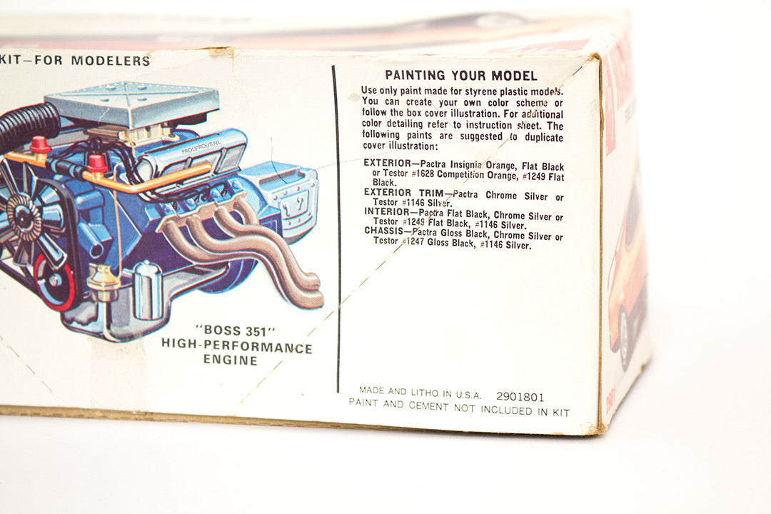 1979 AMT Macho Mustang modelbouw auto 1/25