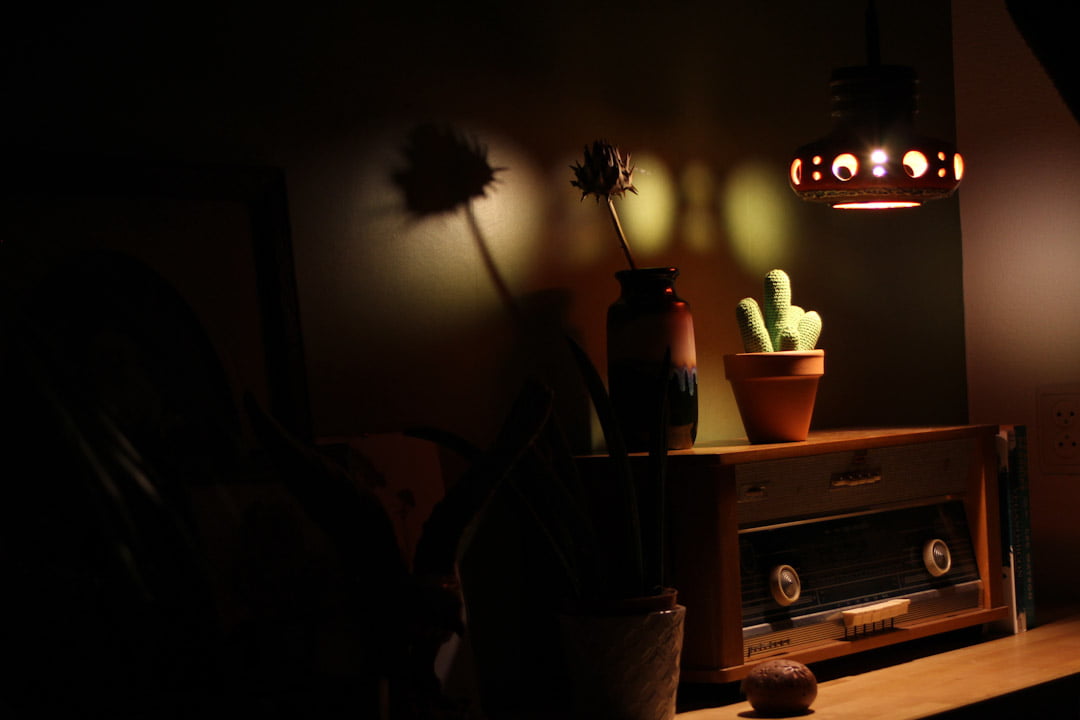Vintage keramiek hanglamp Herda