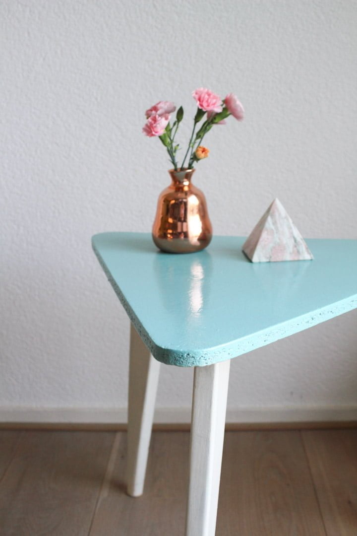 mintgroen bijzettafeltje