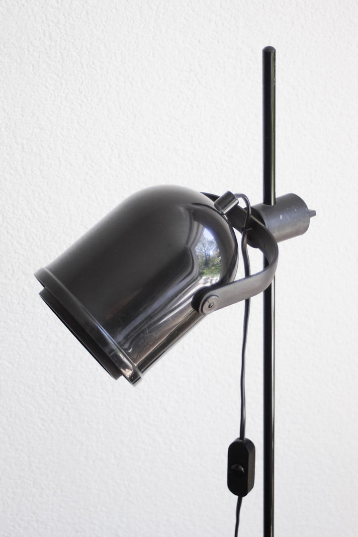 Zwarte vloerlamp spot