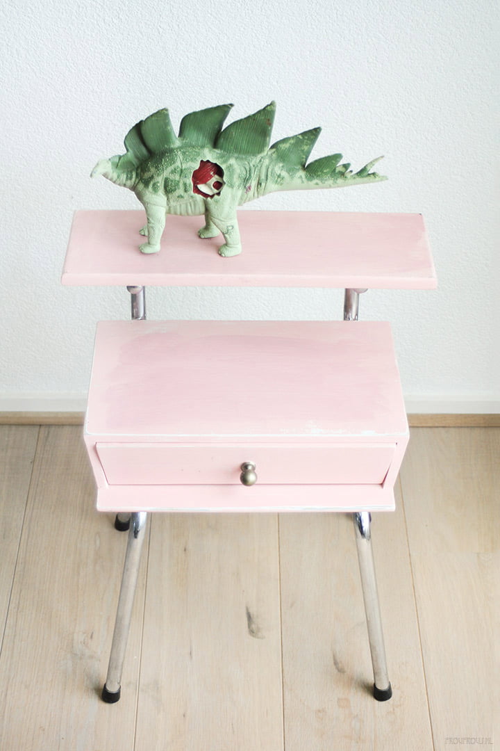 Auping Rietveld nachtkastje roze