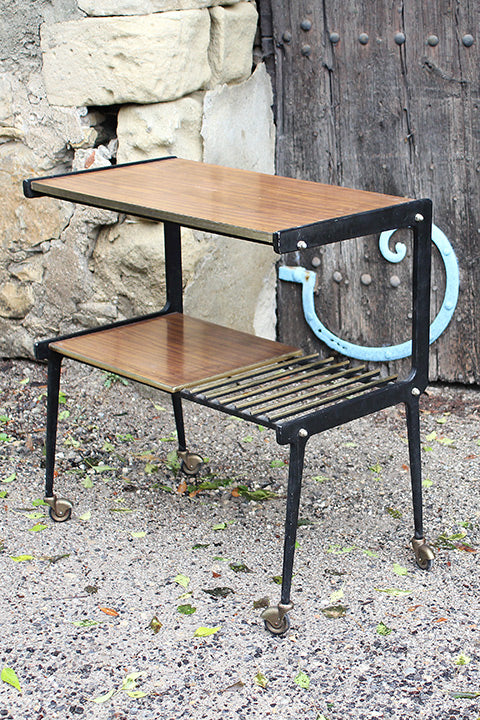 Franse vintage trolley