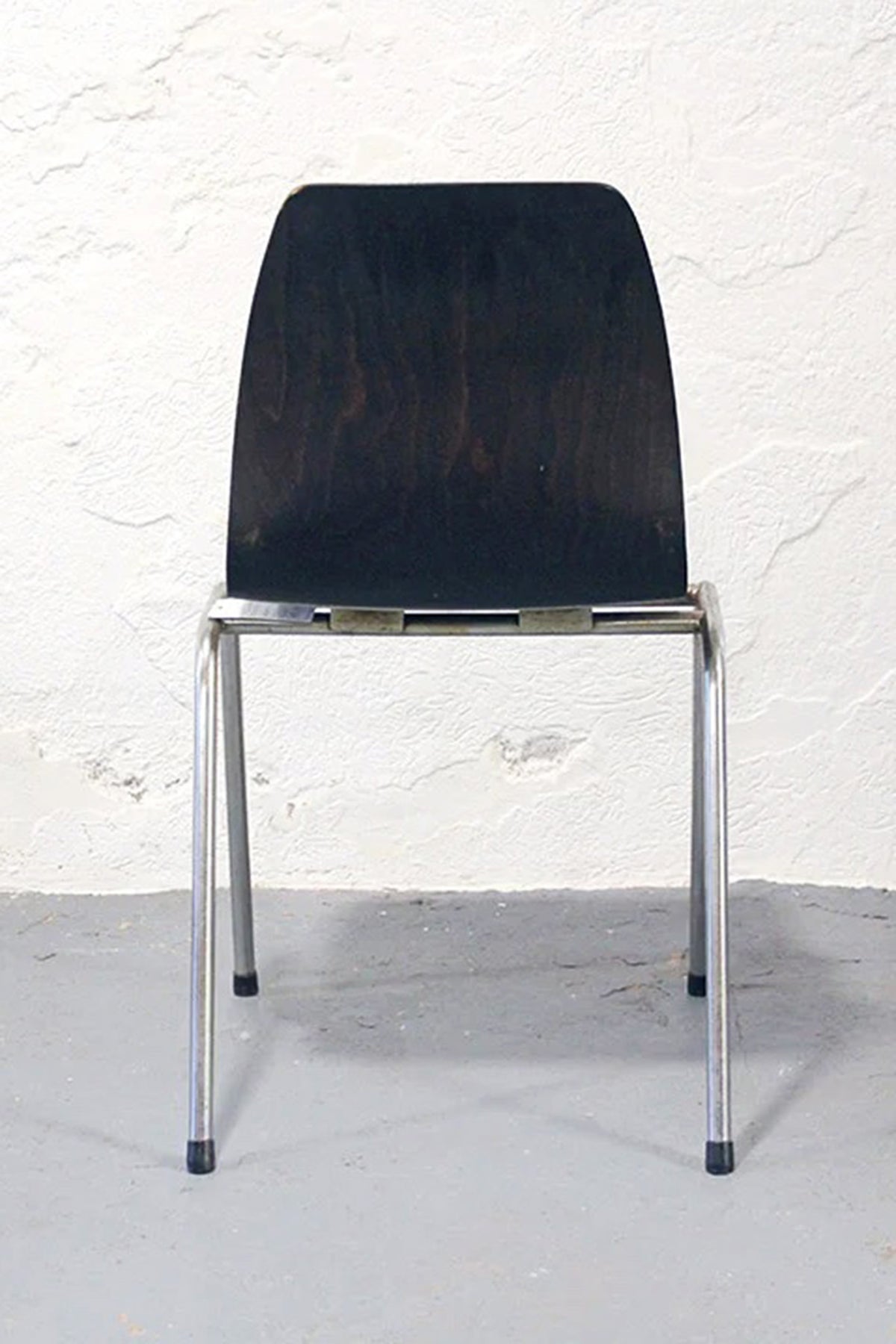 Set van 5 plywood schoolstoelen