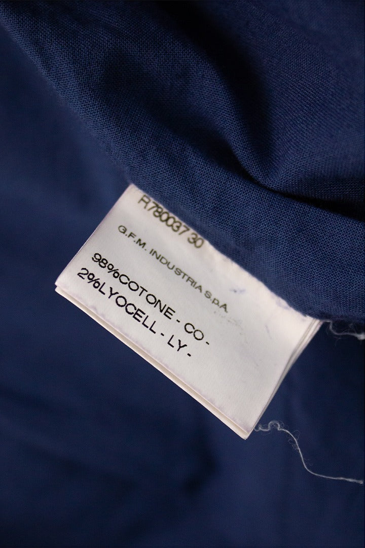 Vivienne Westwood Anglomania blauwe 90’s asymmetrische blazer