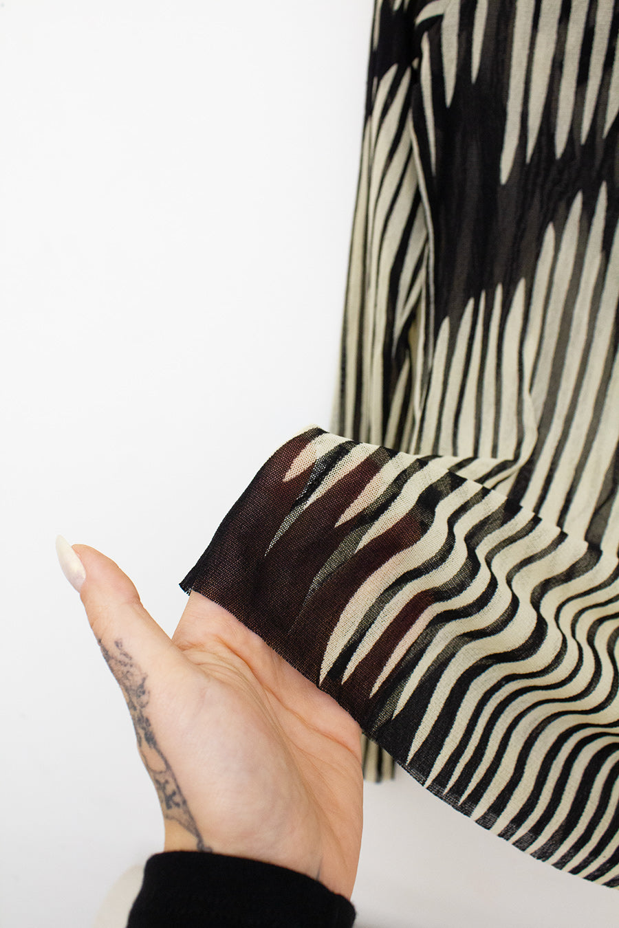 90’s Kenzo Jeans sheer longsleeve