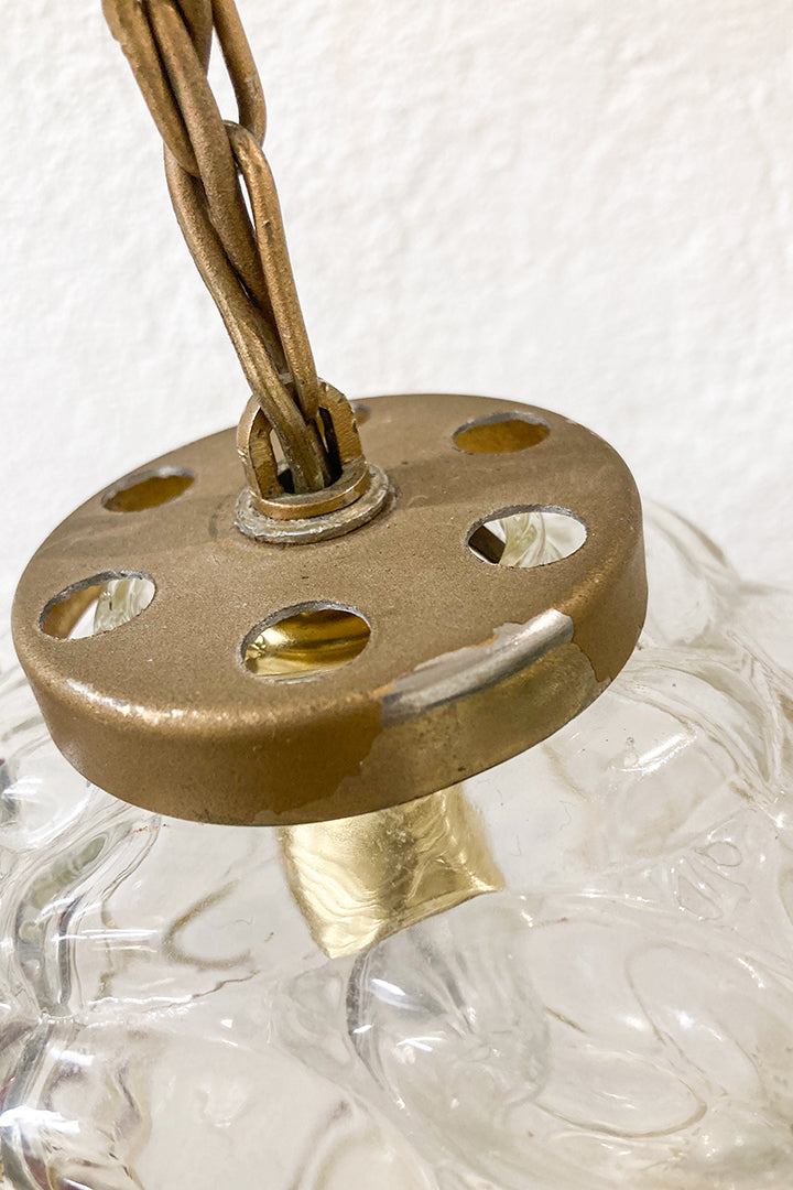 Bubbel hanglamp Helena Tynell & Heinrich Gantenbrink voor Glashutte Limburg jaren 60