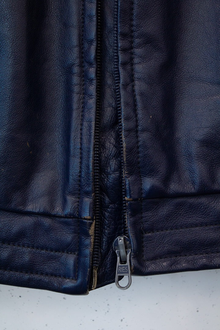 Vintage leren BMW motorjas