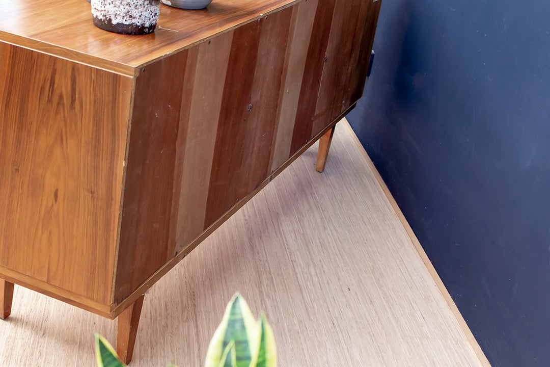 Jaren 60 dressoir met teak fineer Paschen Duitsland