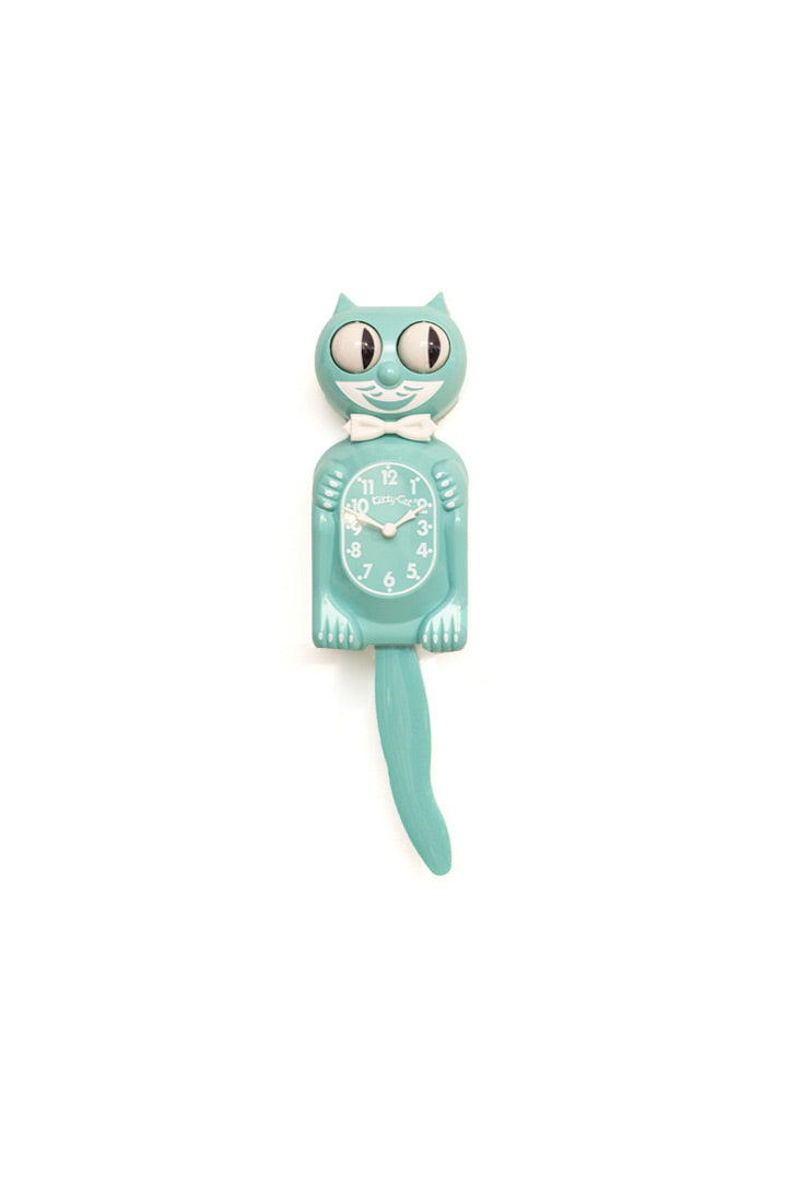 Kitty-Cat Ocean Waves kattenklok mintgroen