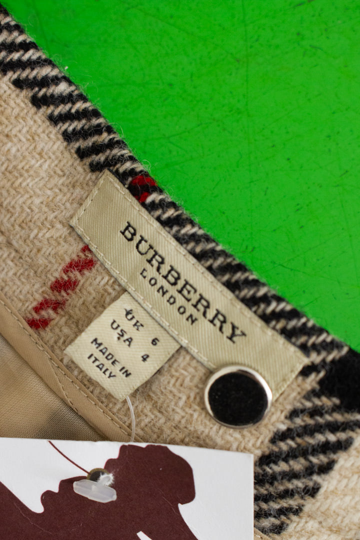 Klassieke wollen Burberry rok