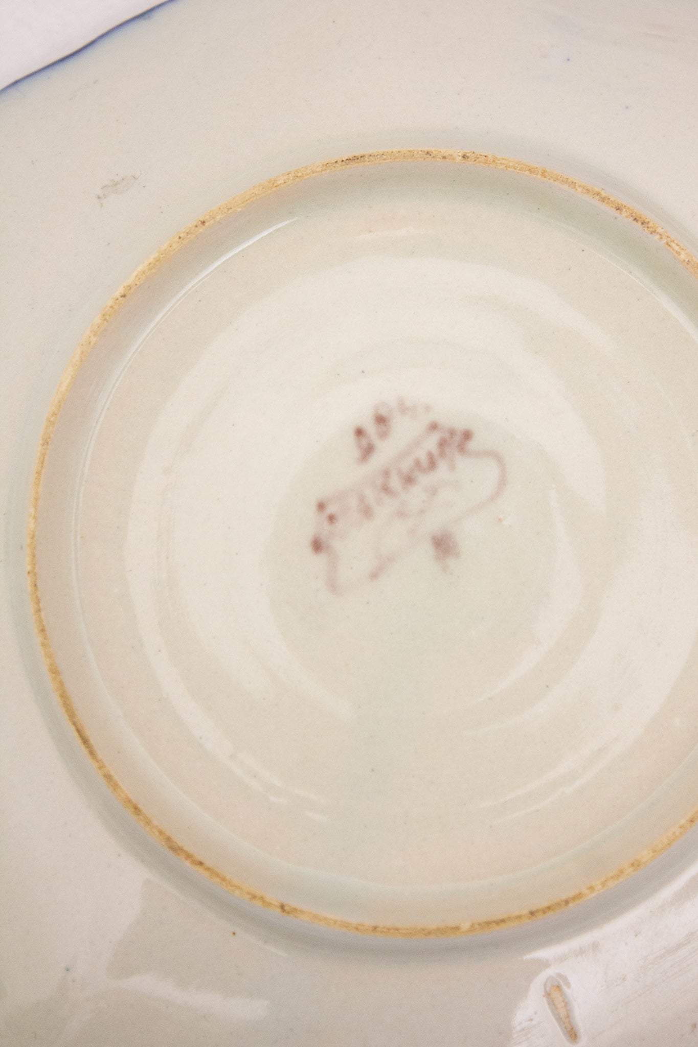 Schotel + afdruipbakje polychroom Tichelaar Makkum