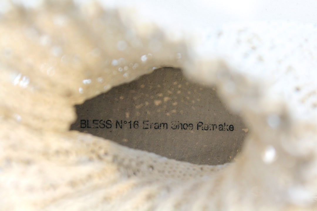 Sock boots Bless Berlin for Eram met ontwerpteam van Margiela