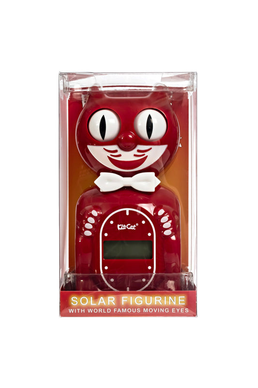 Solar Kit-Cat digitale alarmklok Space Cherry