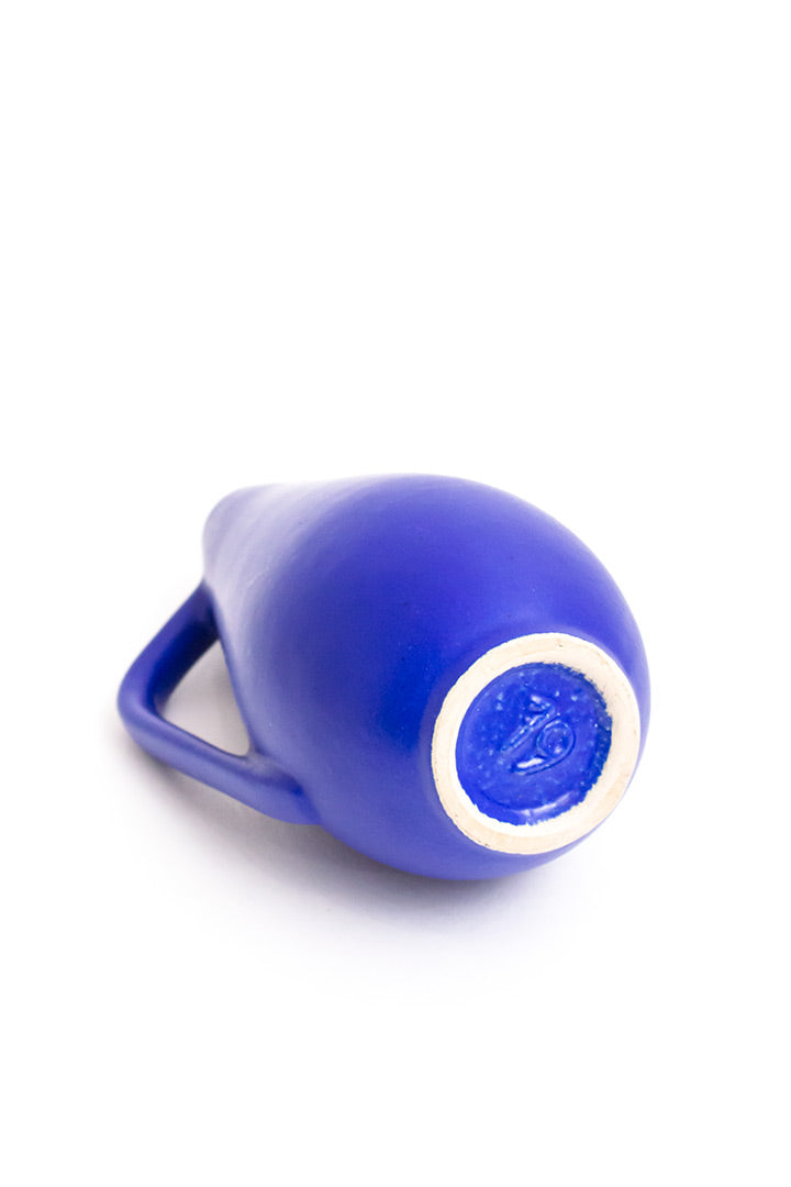 Vintage vaas West-Germany blauw