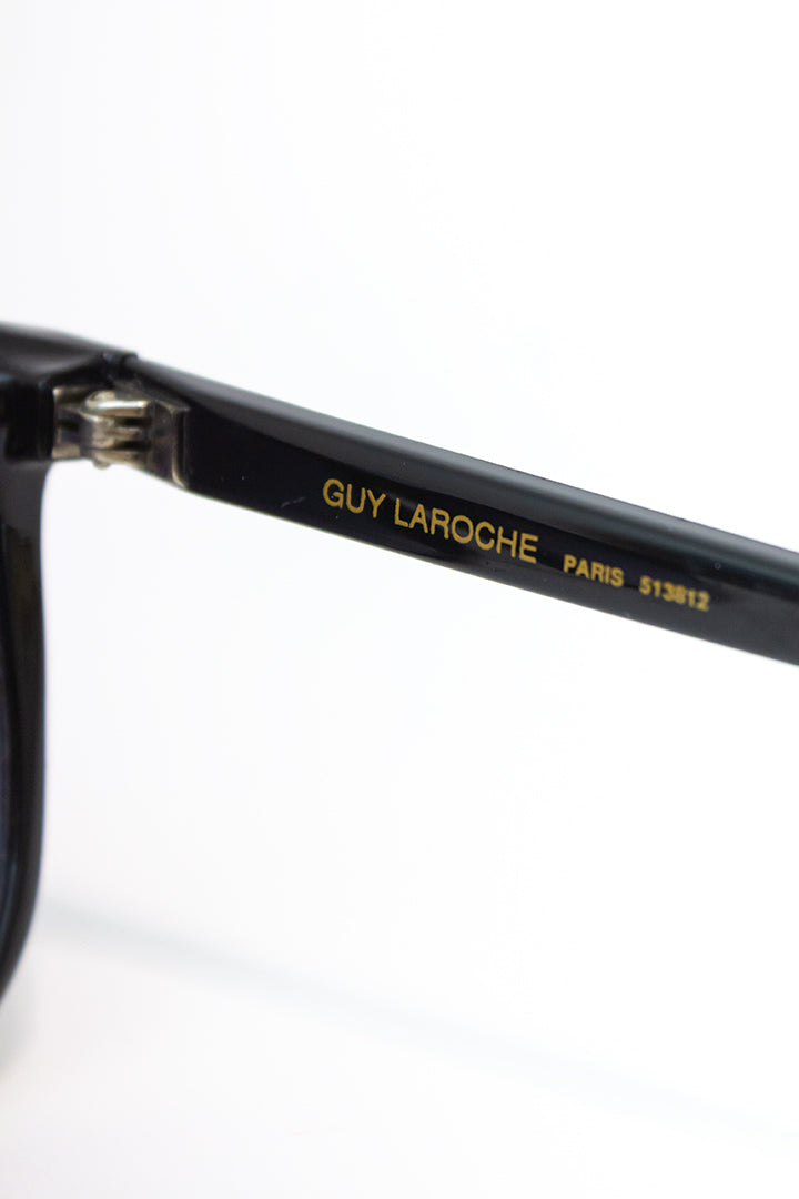 Zonnebril Guy Laroche blauw/zwart vintage
