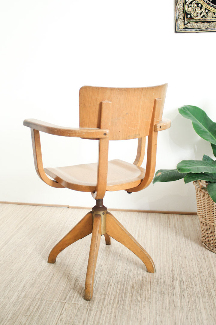 Ama Elastik vintage Architectenstoel jaren 20