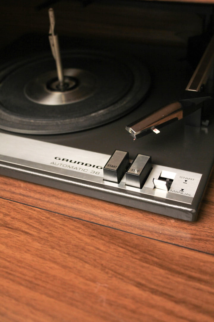 Vintage Radiogram Sideboard Grundig