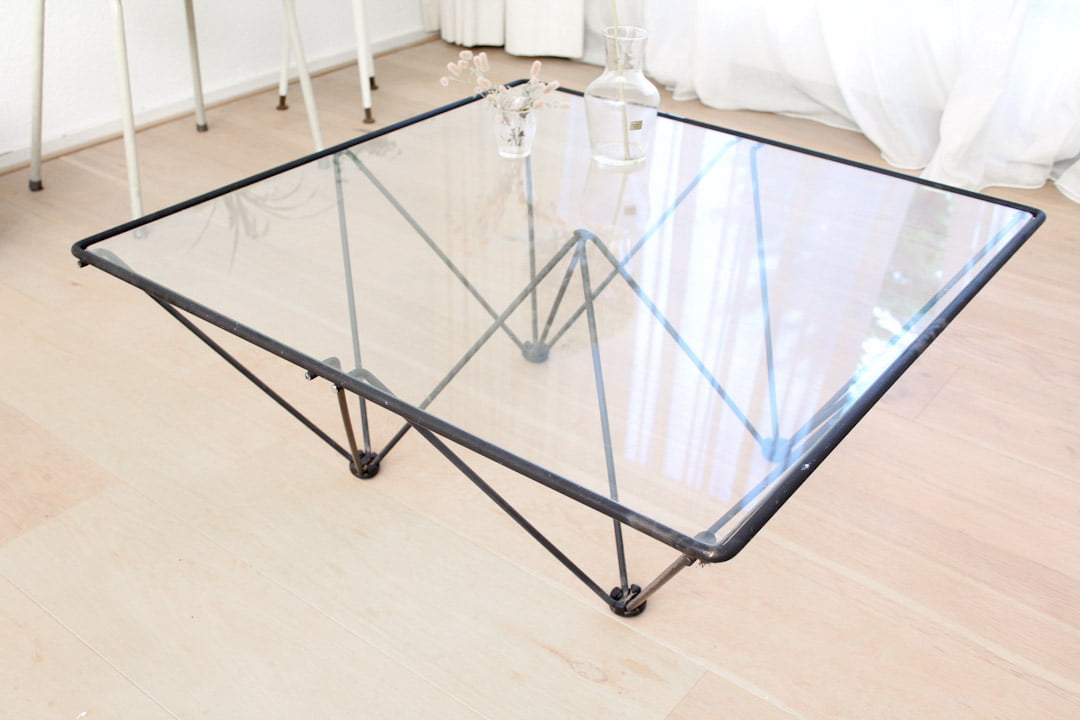 Paolo Piva Alanda stijl salontafel 80x80