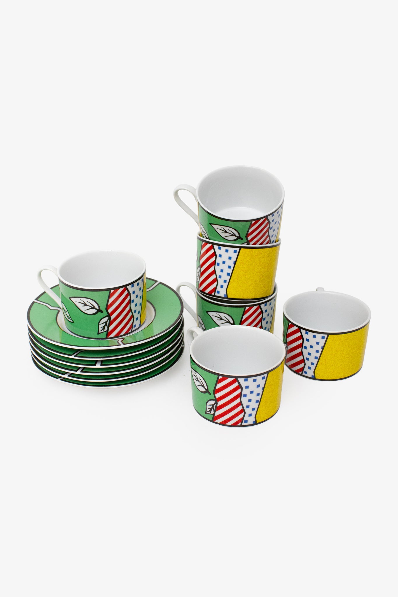 12-delig Memphis-style kop en schotel Studio Concept servies
