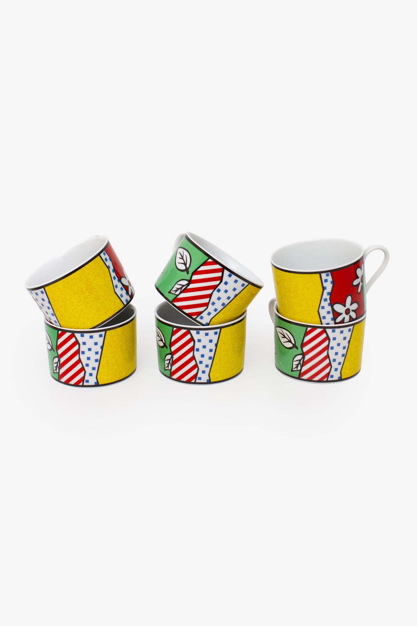 12-delig Memphis-style kop en schotel Studio Concept servies