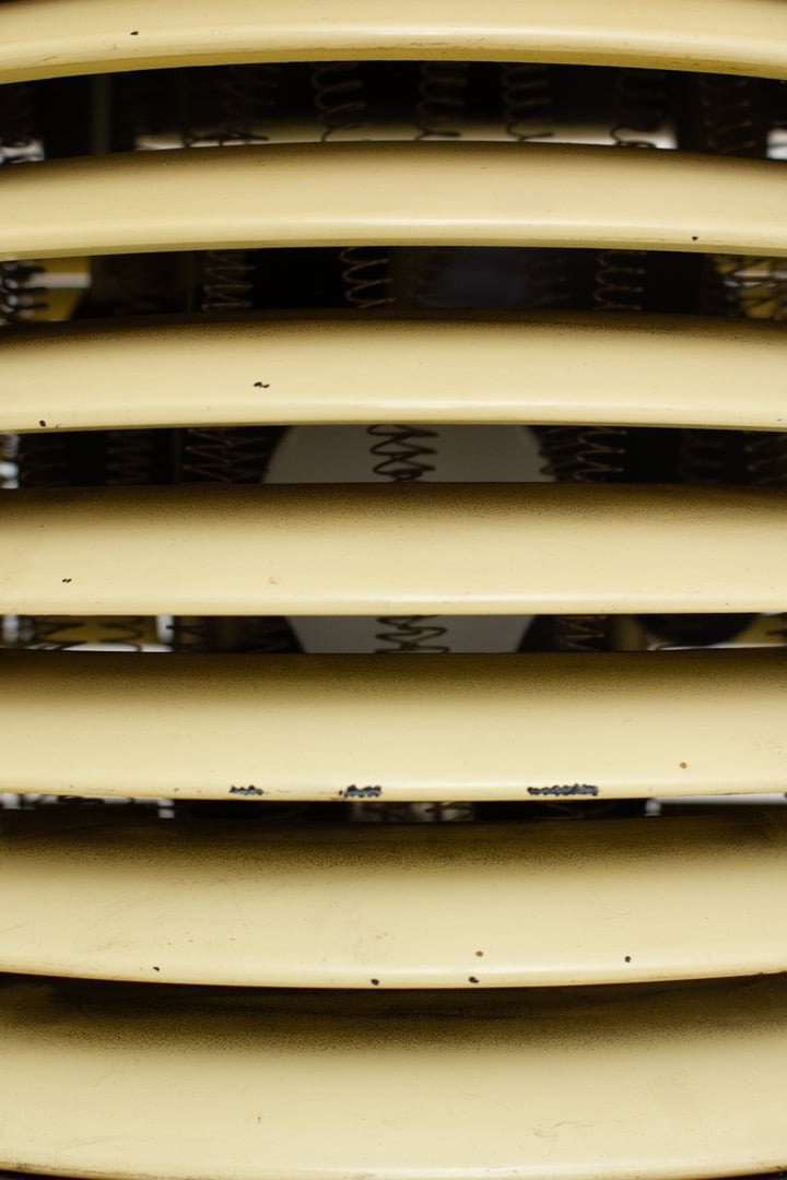 1947 HMV Cavendish heater omgebouwd tot fan + Smart Led