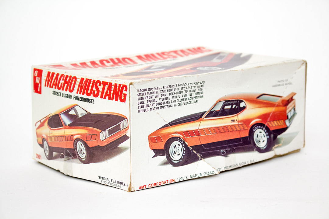 1979 AMT Macho Mustang modelbouw auto 1/25