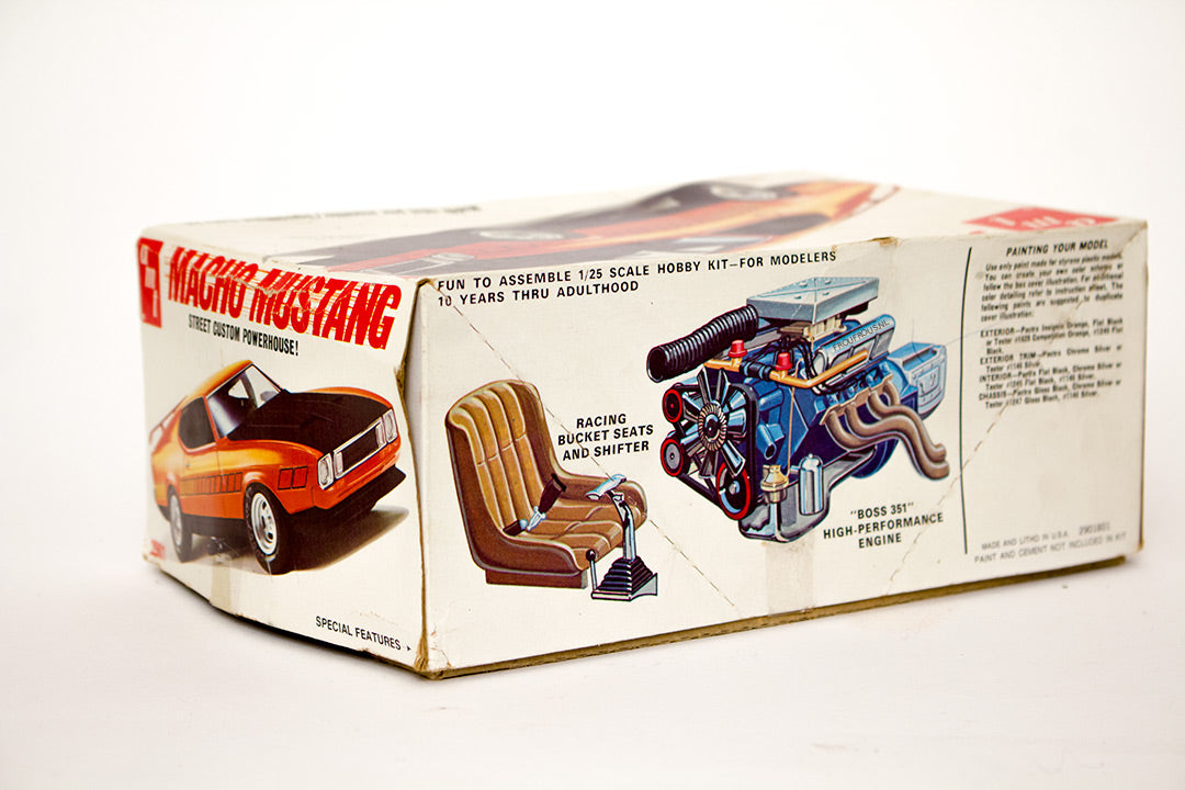 1979 AMT Macho Mustang modelbouw auto 1/25