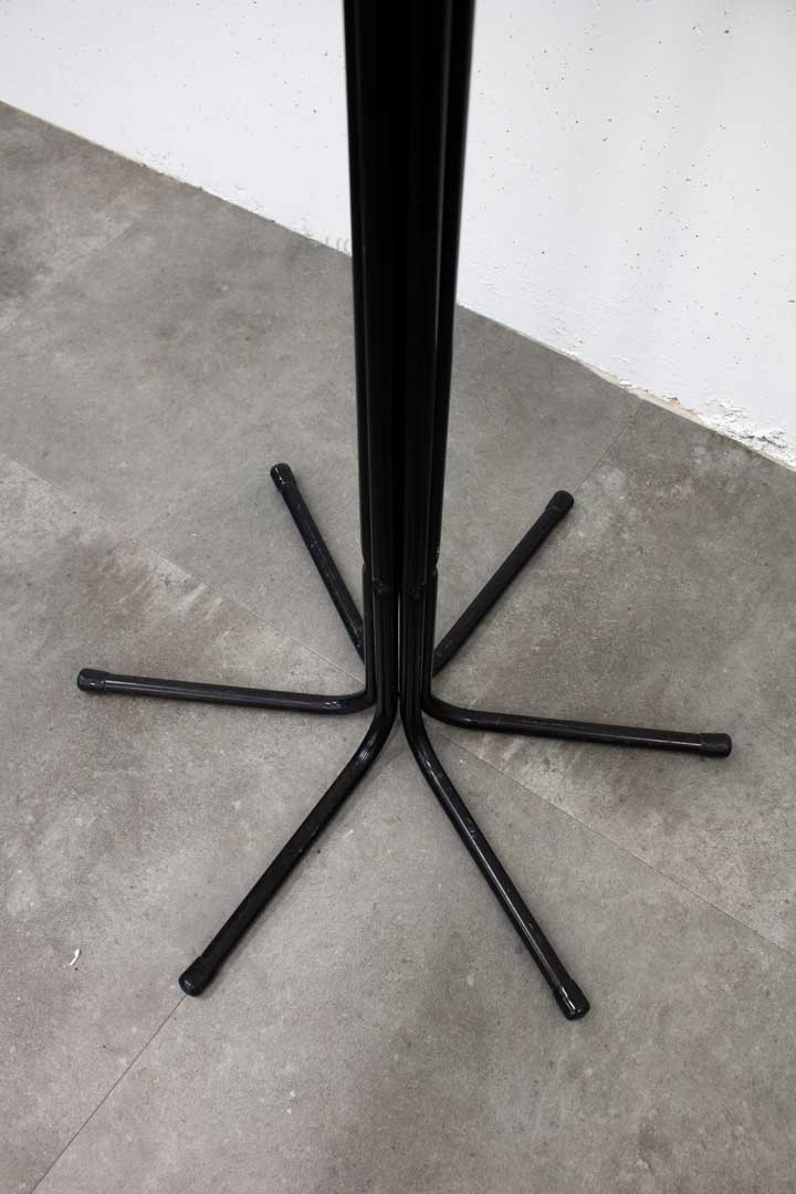 1987 Ikea Rigg x Tord Bjorklund zwarte kapstok