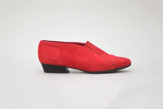 suede loafers