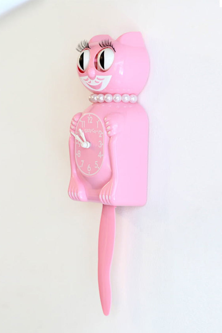 Miss Kitty-Cat Precious Pink roze kattenklok