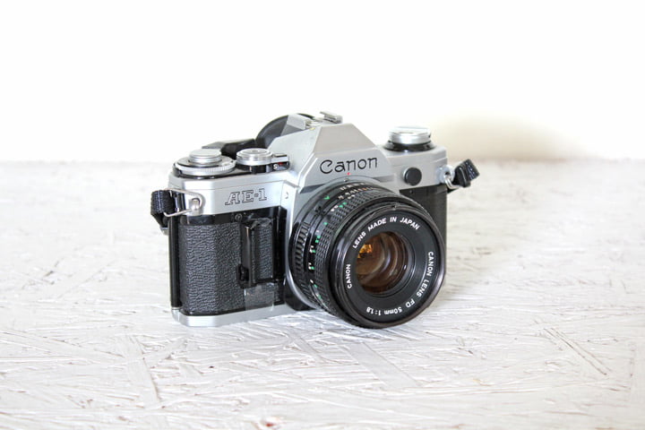 Canon AE-1 analoge spiegelreflexcamera