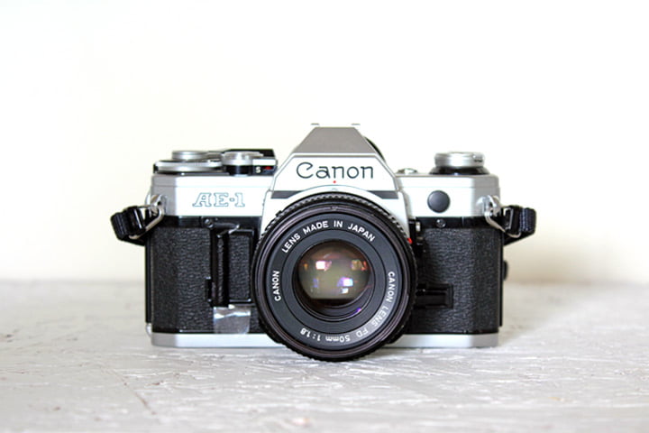 Canon AE-1 analoge spiegelreflexcamera