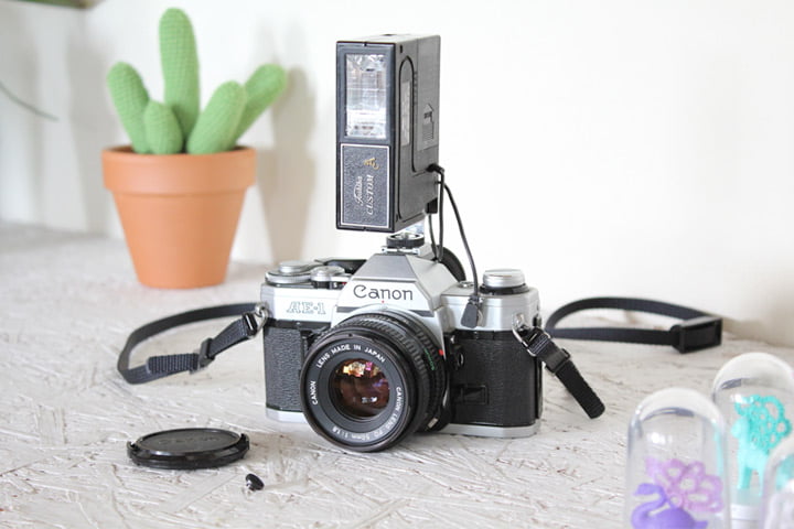 Canon AE-1 analoge spiegelreflexcamera