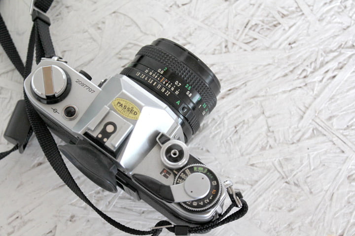 Canon AE-1 analoge spiegelreflexcamera