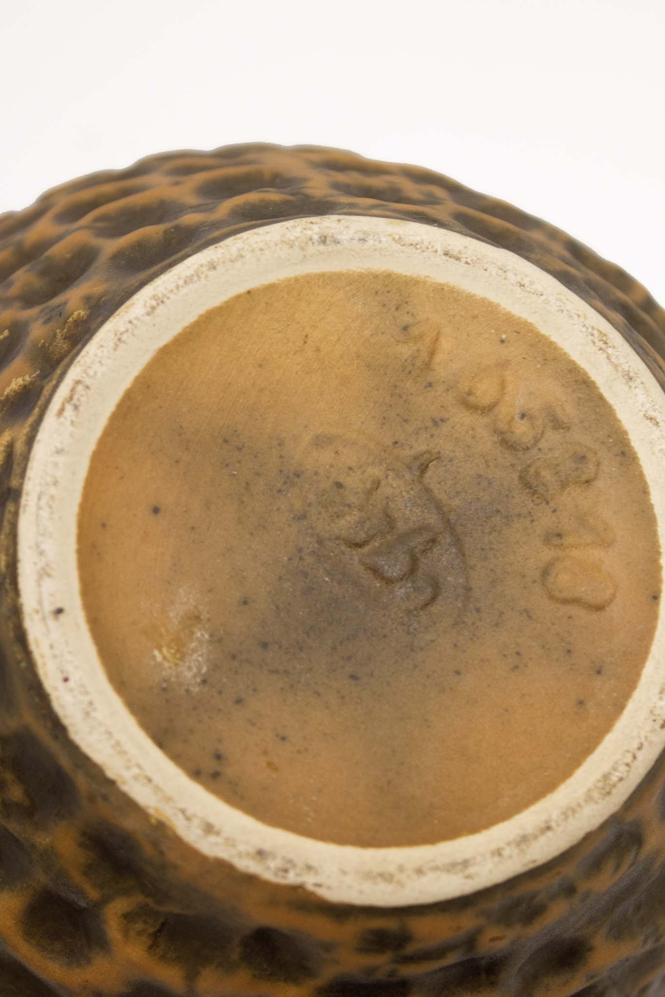 50’s vintage bruine Jasba etruskische vaas 1658-18