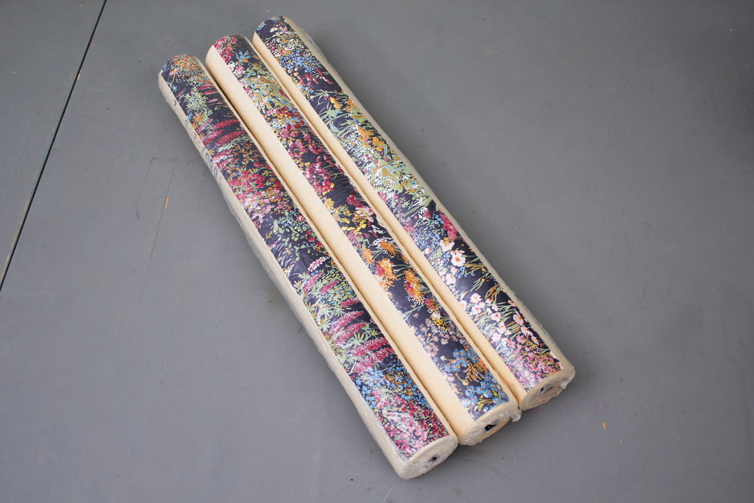 vintage behang bloemen