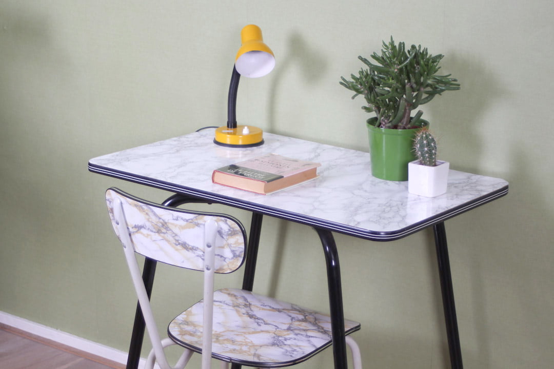 Formica tafel marmer
