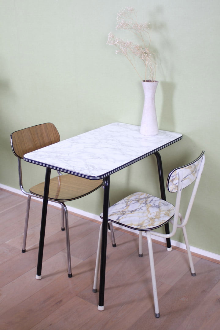 Formica tafel marmer