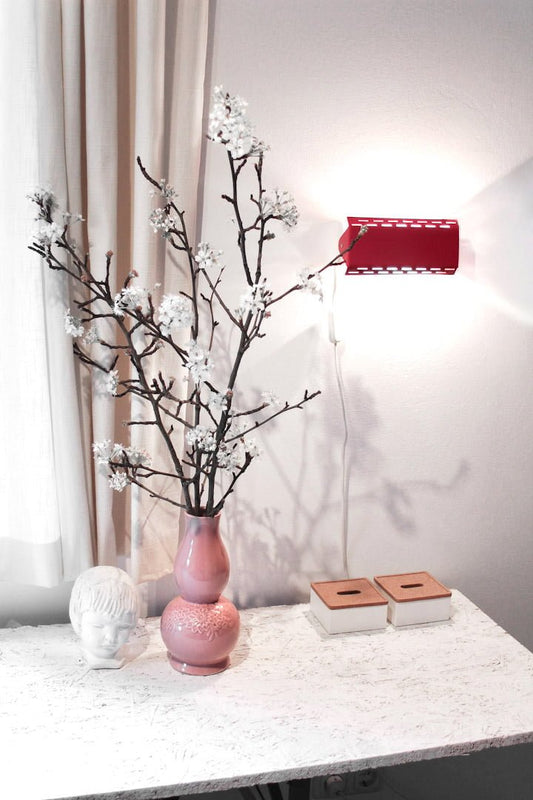 Rood Massive vintage wandlampje