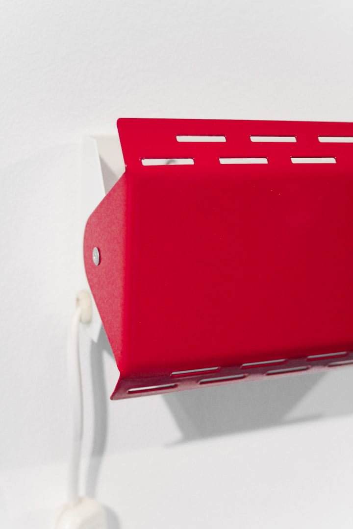 Rood Massive vintage wandlampje
