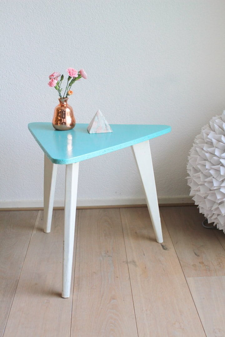 mintgroen bijzettafeltje