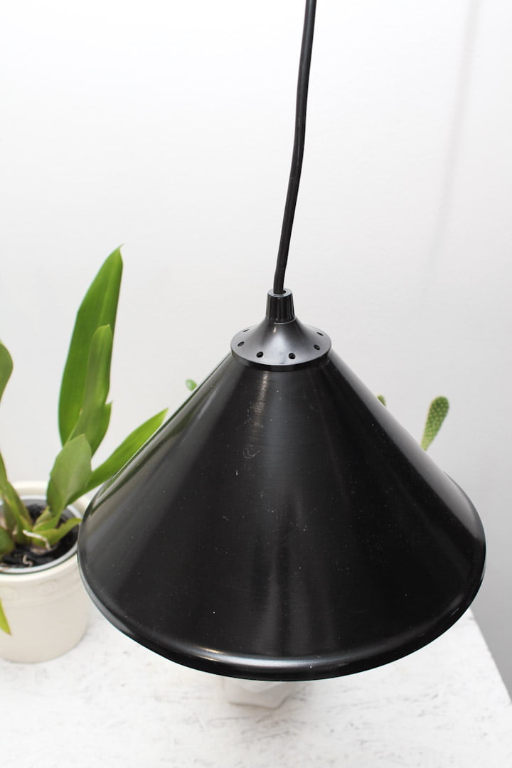 zwarte hanglamp