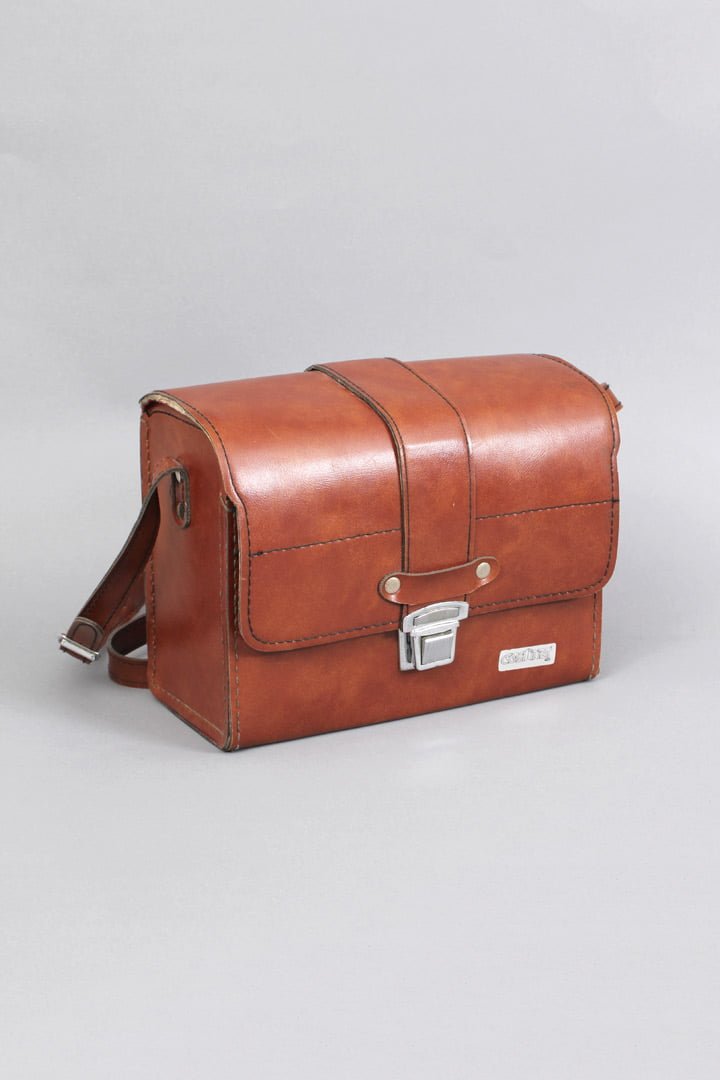 Handzame vintage tan cameratas