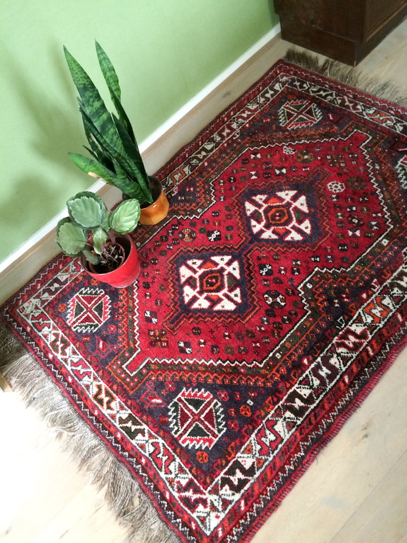 Vintage Perzisch vloerkleed 160x115