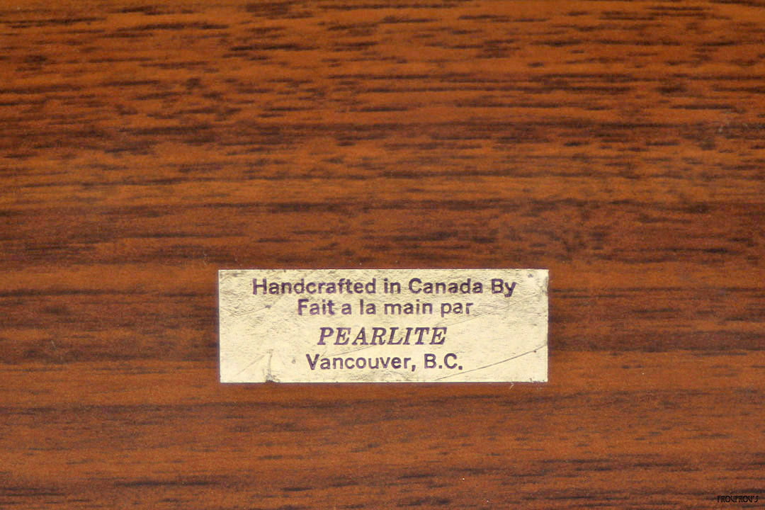 70s Canadiana Pearlite vis