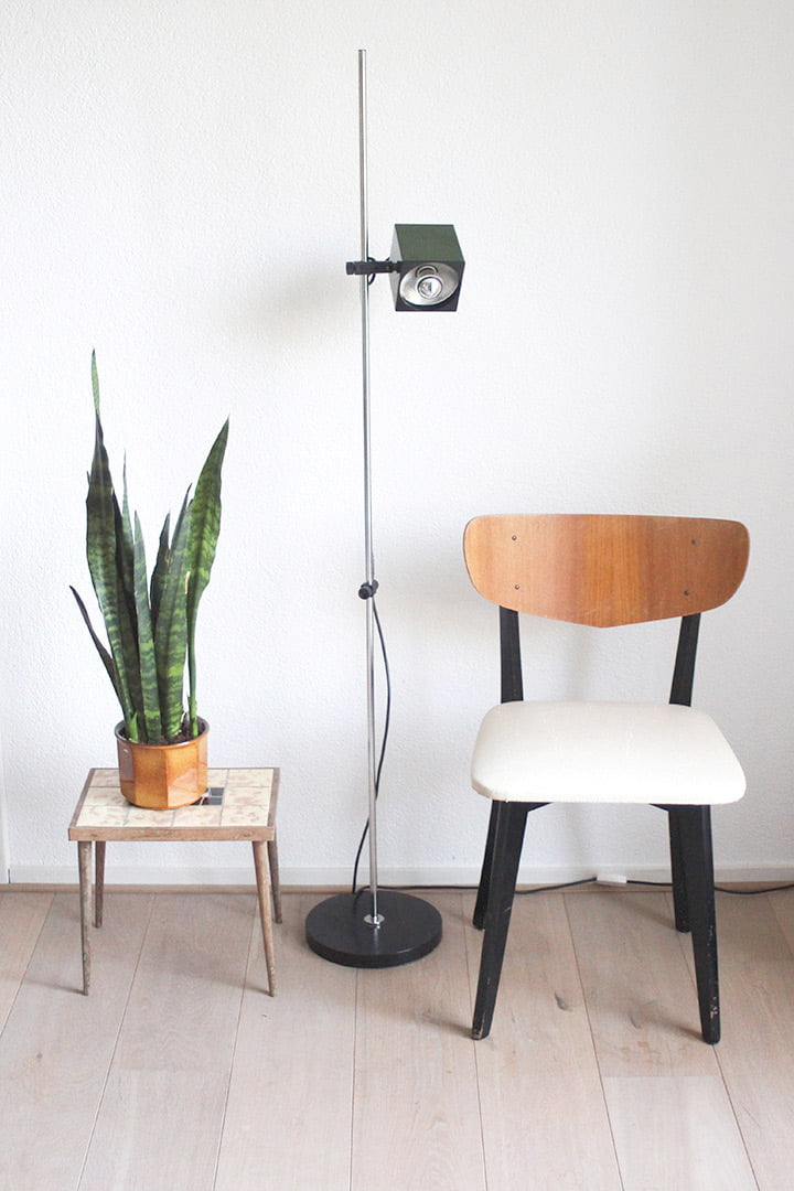 Duitse Cube lamp jaren 70