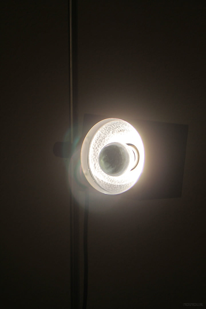 Duitse Cube lamp jaren 70