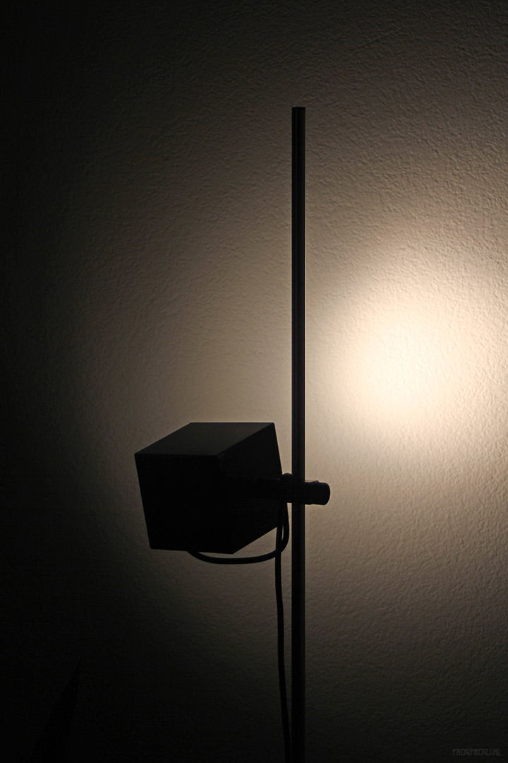 Duitse Cube lamp jaren 70