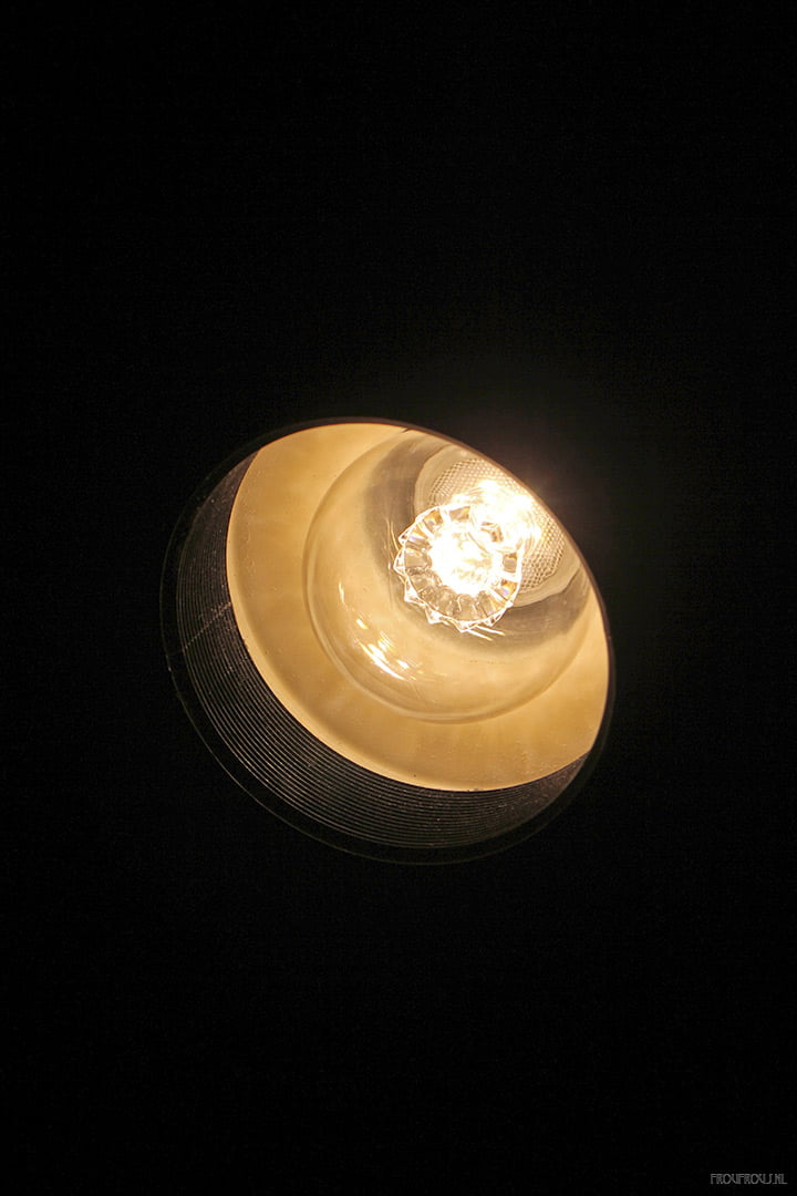 Beige spot vloerlamp