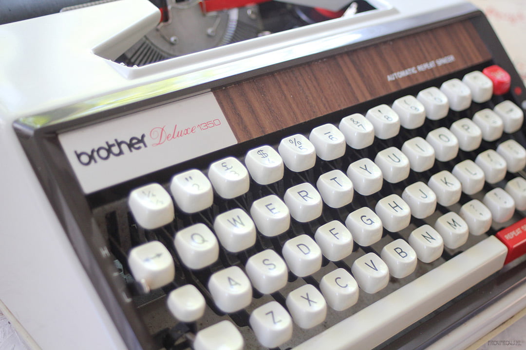 Brother Deluxe 1350 typemachine